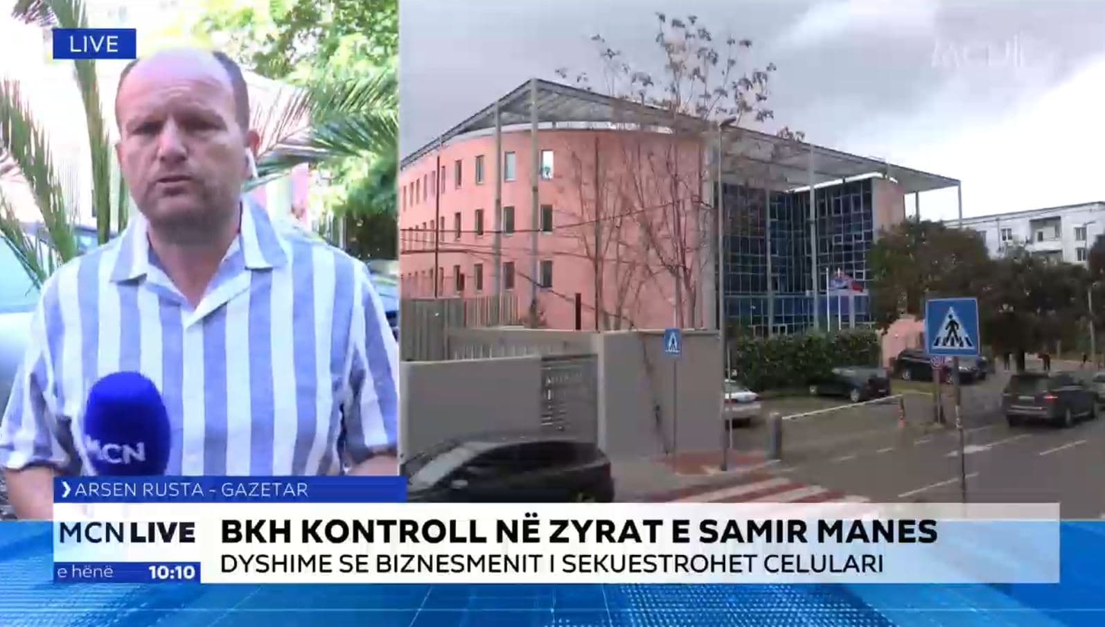 BKH kontrolle tek zyrat e Samir Manes, persona të caktuara pretendojnë se i kanë dhënë biznesmenit 1-3 mln euro për të ndikuar për një leje ndërtimi
