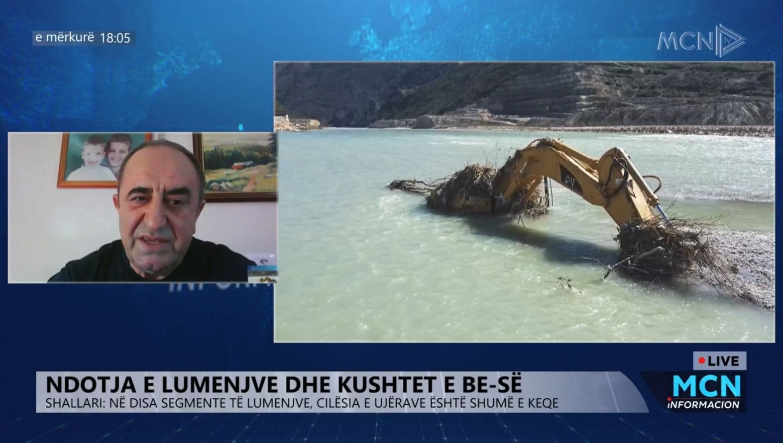Shallari: Ishmi mund të jetë lumi më i ndotur në Europë 