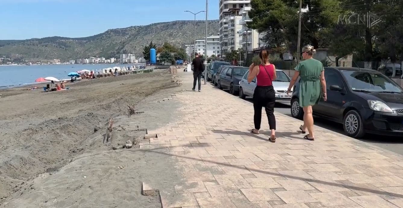 Shëtitorja e Kunes mbetet e dëmtuar. Asnjë ndërhyrje nga bashkia, sezoni nis me probleme në Shëngjin