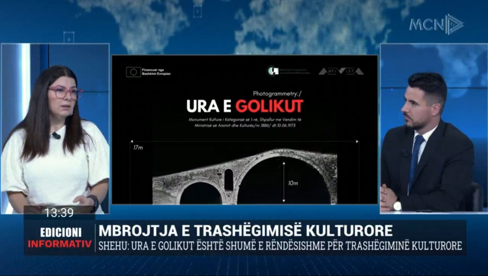 Hidhet hapi i parë për restaurimin e urës së Golikut, Shehu: Trashëgimia kulturore, bazë për turizmin  (VIDEO)