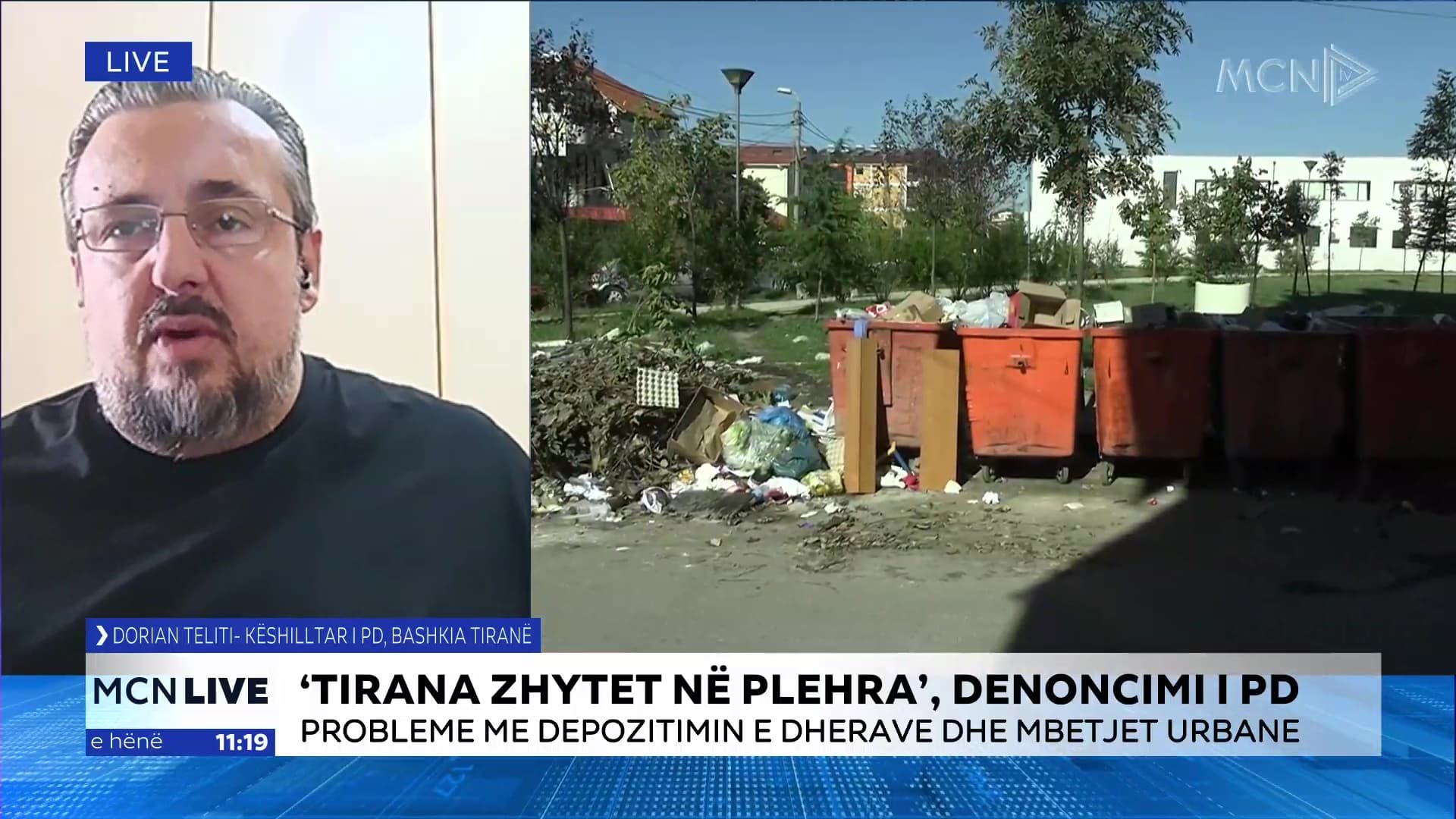 Tirana “zhytet” në plehra/ Teliti: Jemi para një skandali të ri, menaxhim i padeklaruar i hedhjes së dherave (VIDEO)