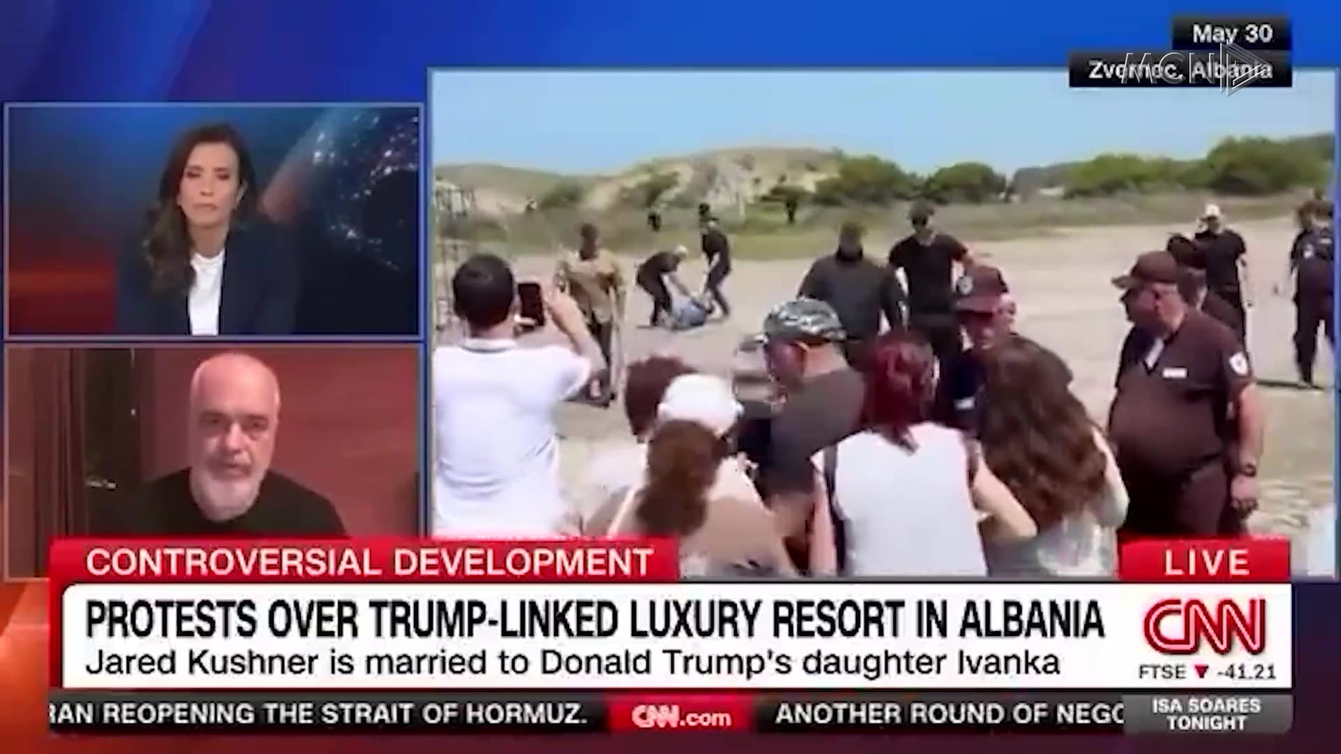 Tensioni për Zvërnecin në CNN / Kryeministri fsheh intervistën për rrjetin amerikan (VIDEO)