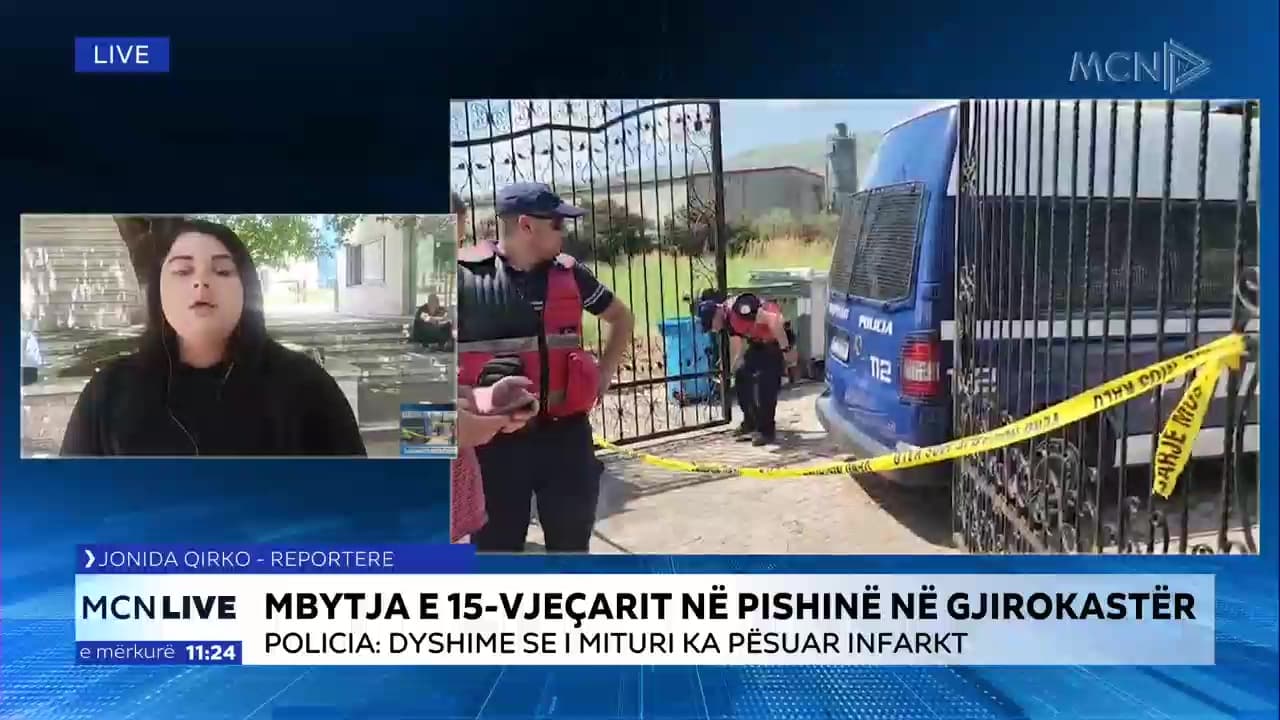 15-vjeçari humb jetën në pishinë në Gjirokastër/ Qirko: Dyshohet se nuk dinte mirë not. Në hetim edhe kushtet e sigurisë (VIDEO)