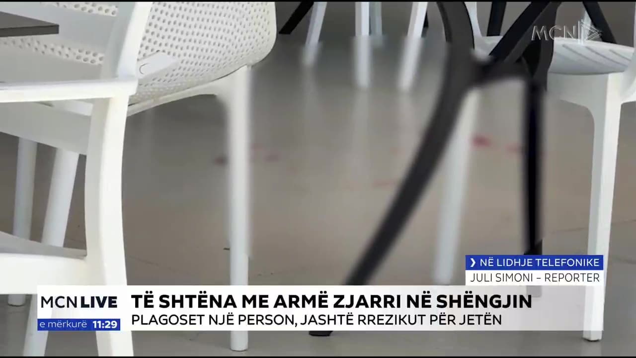 Plagoset 35-vjeçari në Shëngjin/ Simoni: Dyshohet për konflikt mes disa personave (VIDEO)