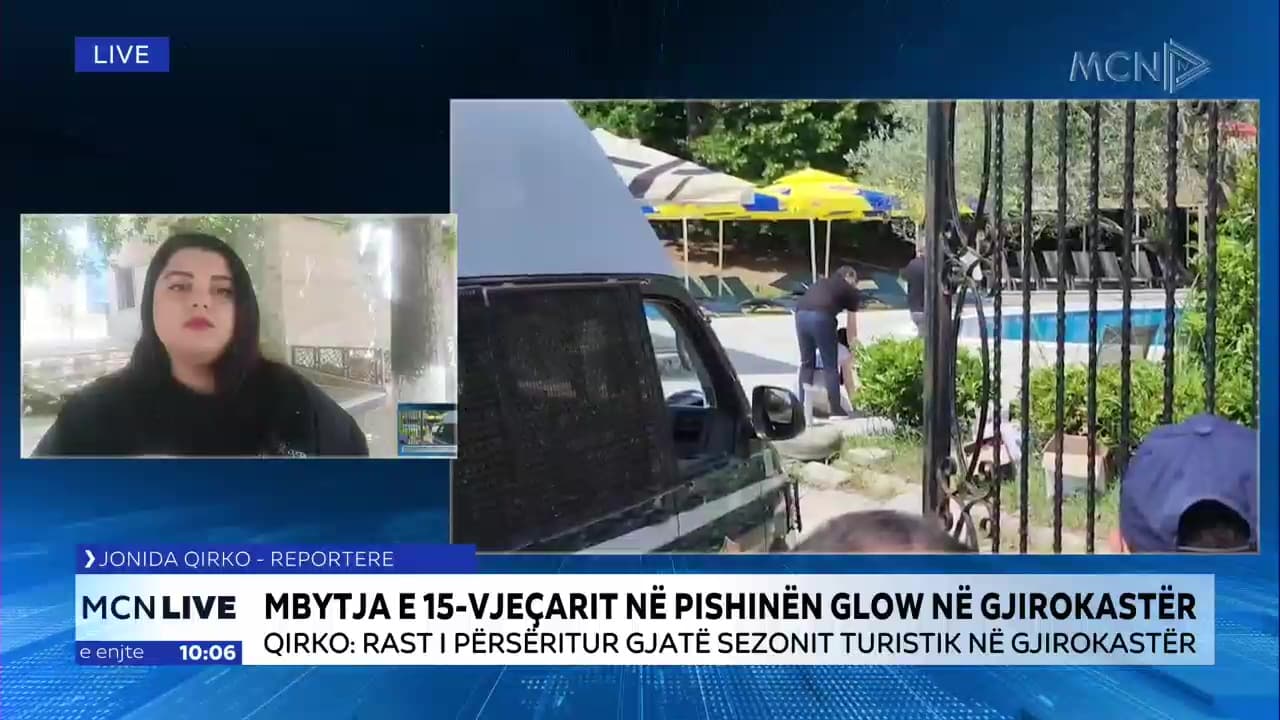 Mbytja e 15-vjeçarit në pishinë në Gjirokastër/ Qirko: Fillimisht pati përpjekje për ta mbajtur të fshehtë ngjarjen (VIDEO)