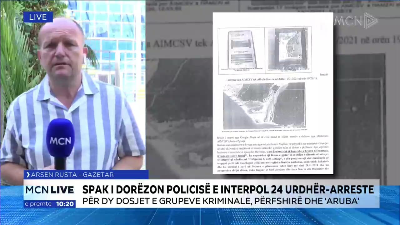 SPAK i dorëzon Policisë së Shtetit dhe Interpol-it 24 urdhër-arreste të paekzekutuara për dy dosje të grupeve kriminale (VIDEO)