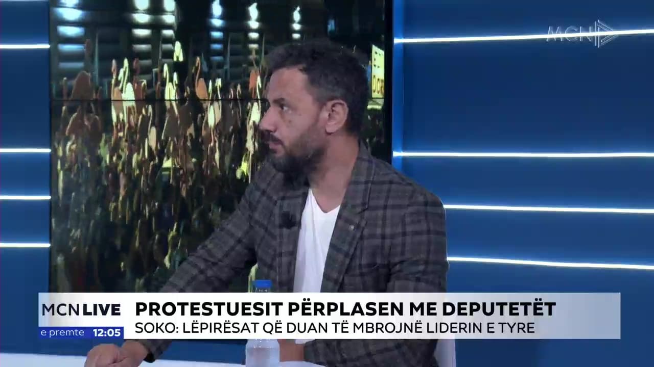 Përplasjet mes protestuesve dhe deputetëve/ Soko: Bido provokoi protestuesit, modeli më i ri i ‘lëpirësit’ për tu dukur para Rames (VIDEO)