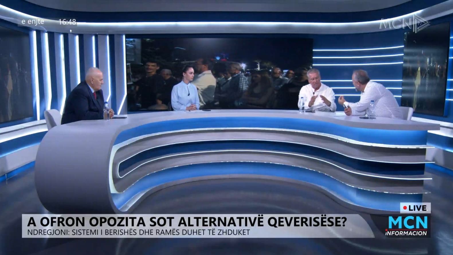 Protesta/ Caca: Riktheu dinjitetin. Alimadhi: Rriti piacën. Ndregjoni: Goditje fatale politikës  