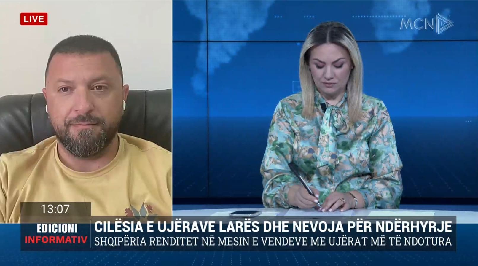 Cilësia e ujërave larës, Nika: Nga niveli 70% kemi arritur në 16.8%. Shkaqet, ndërtimet dhe transferimi i ndotjes nga lumenjtë në det (VIDEO)