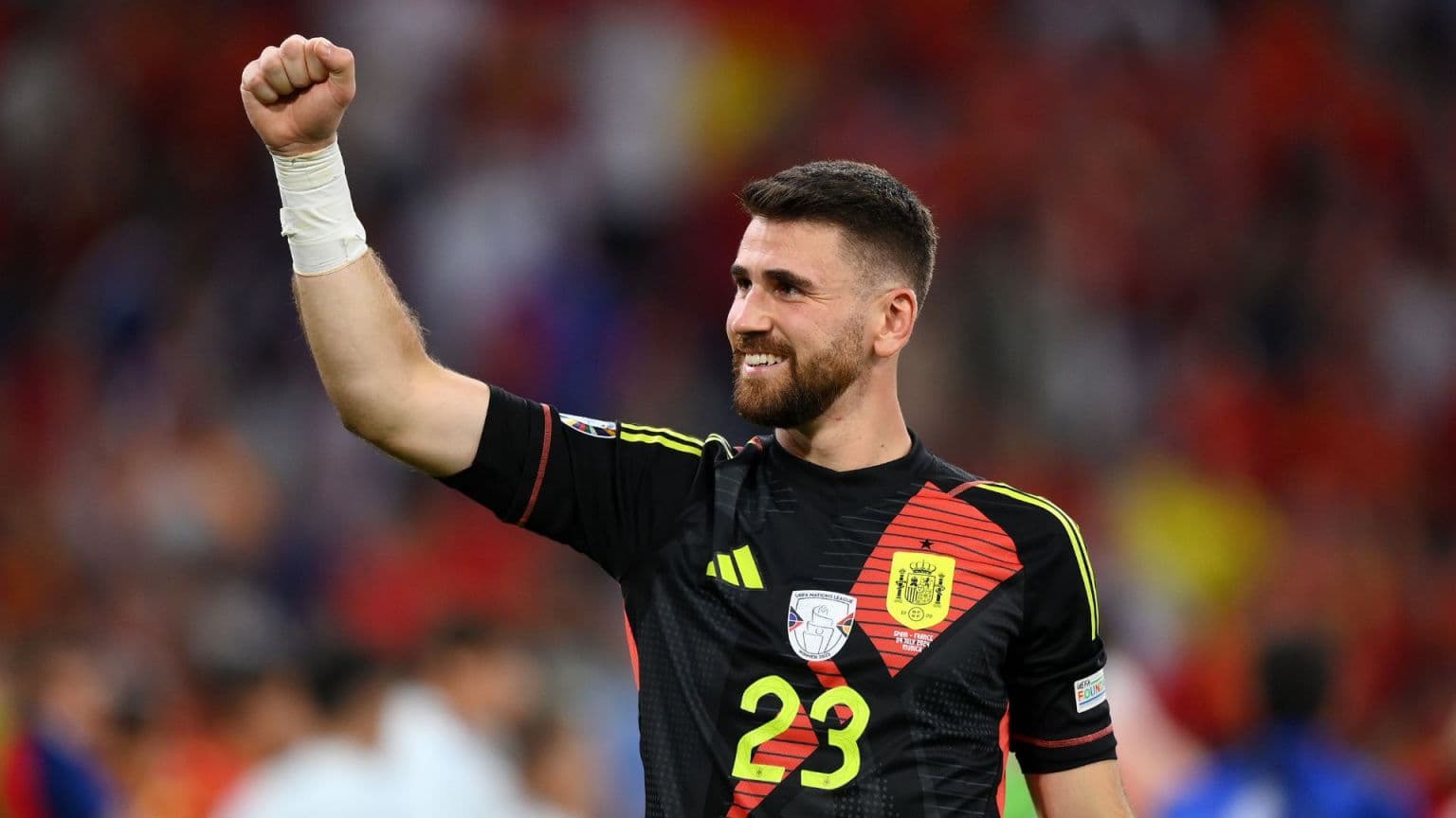 Unai Simon, objektiv i Real Madridit 
