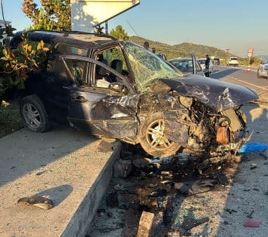 Përplasen 3 makina në aksin Rrogozhinë-Peqin, 5 të plagosur 