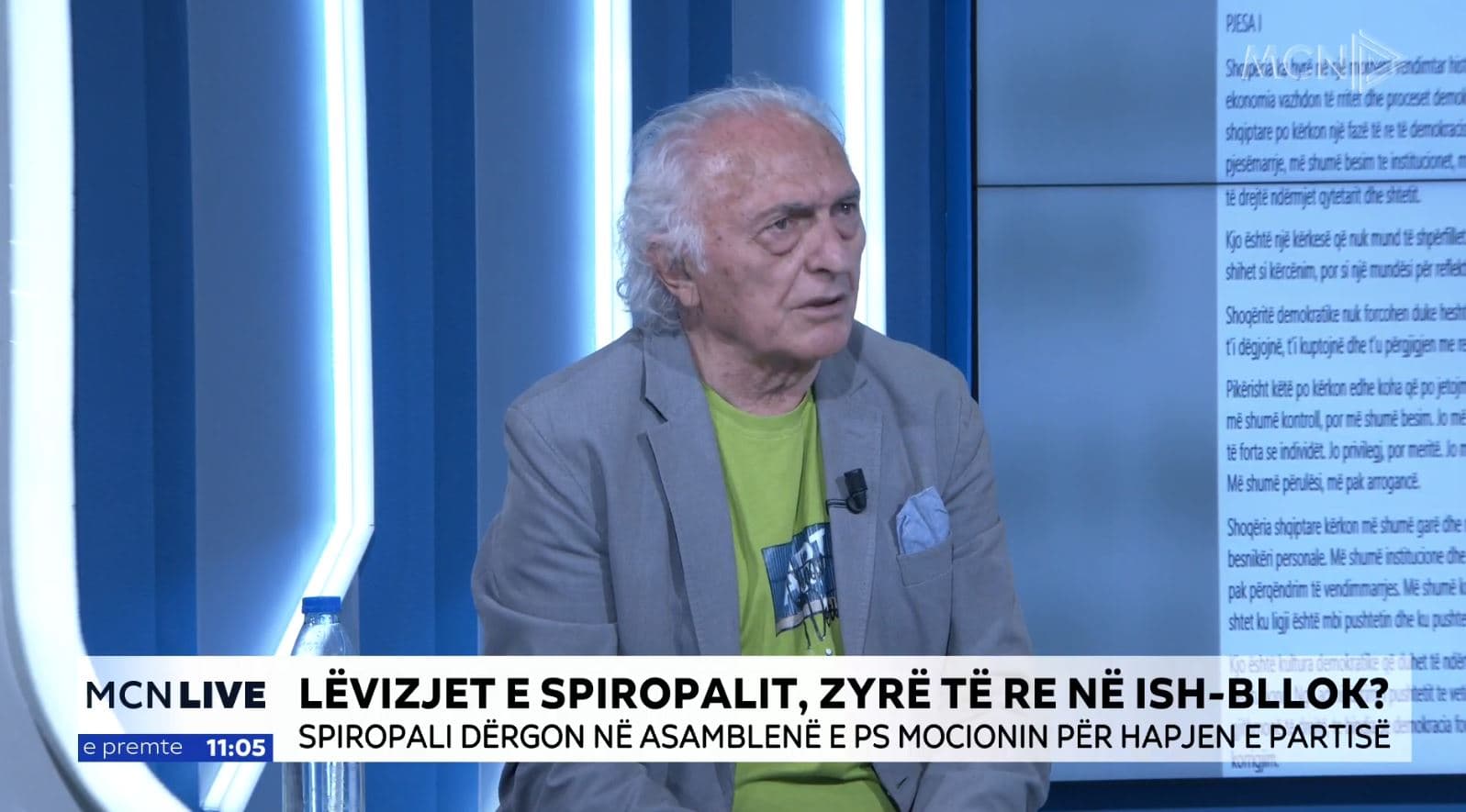Mocioni i Spiropalit, Çupi: Nuk mund ta vendosë në lëvizje Asamblenë e PS-së (VIDEO)