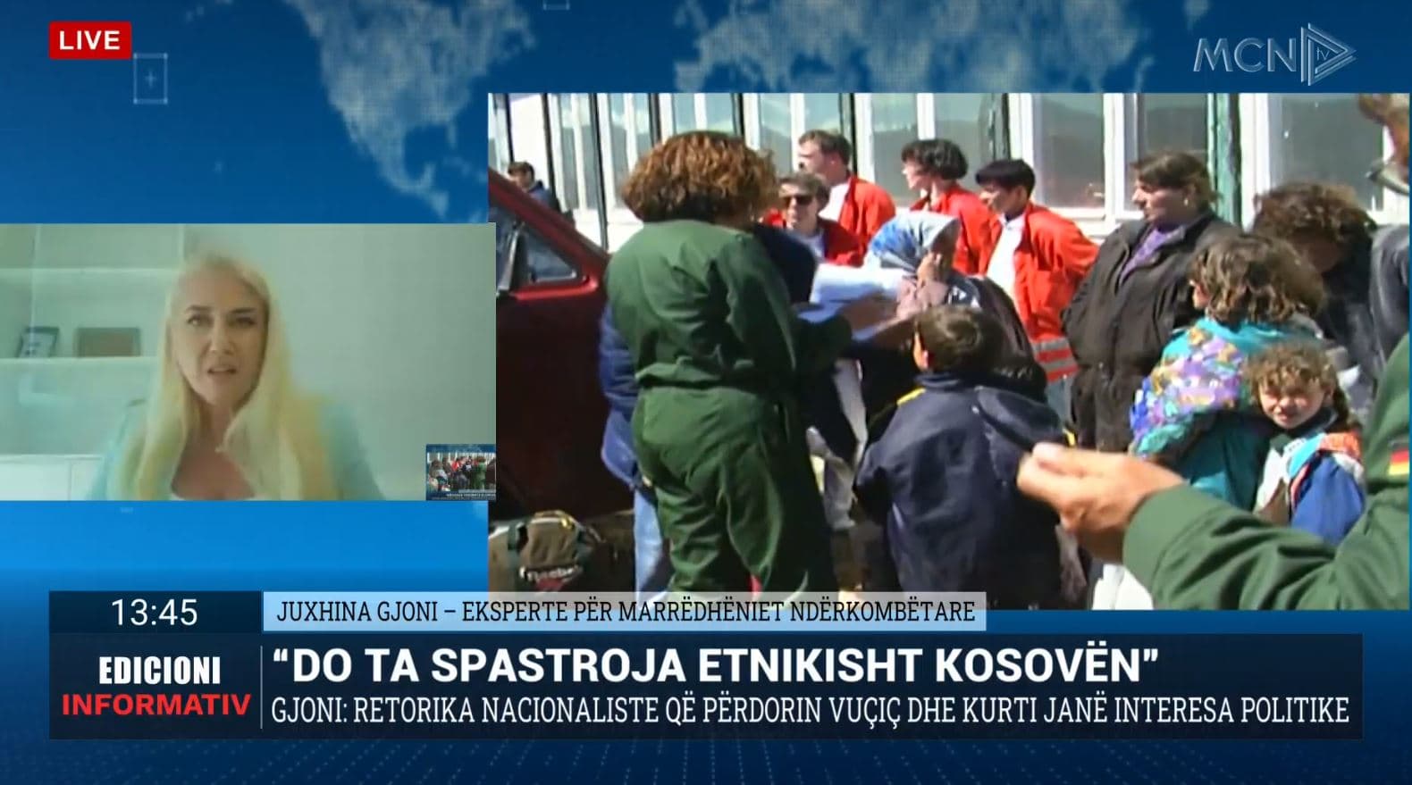 Deklaratat e ministres serbe për spastrim etnik/ Gjoni: Orientim politik i qeverisë Vuçiç (VIDEO)