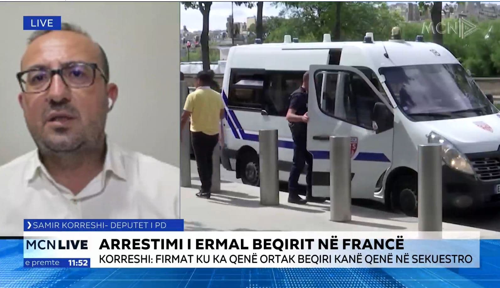Korreshi: Ermal Beqiri duhet të vijë me urgjencë në Shqipëri, nëse flet mund të shkaktojë tërmet shtetëror (VIDEO)