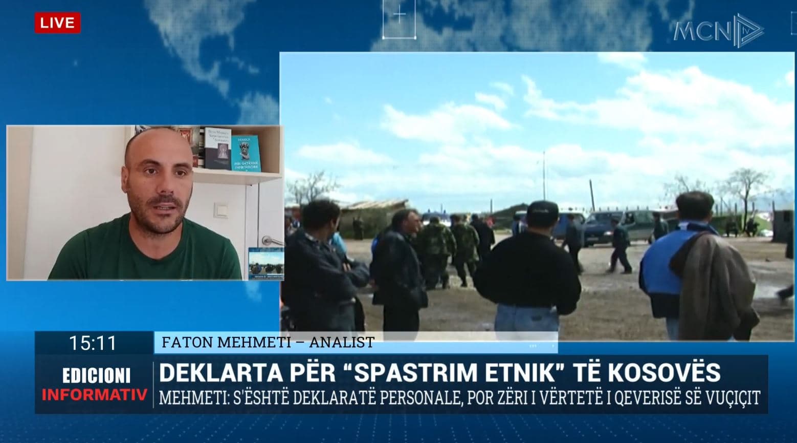 “Spastrim etnik Kosovës”/ Mehmeti: Deklarata e ministres, zëri i vërtetë i qeverisë serbe 