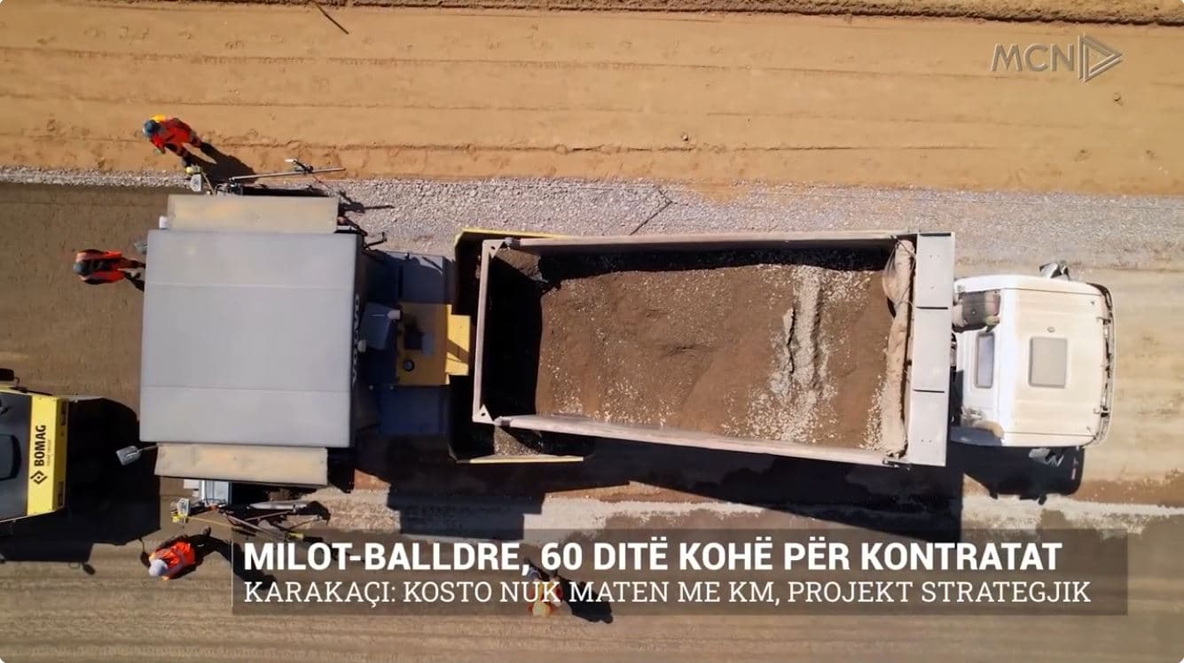 Milot-Balldre, 60 ditë kohë për kontratat. Karakaçi: Kosto nuk maten me km, projekt strategjik