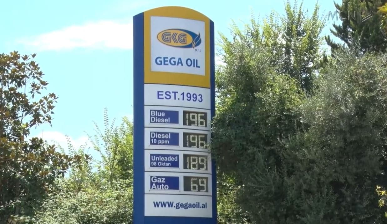 Rriten çmimet e hidrokarbureve. Pas heqjes së bordit, nafta 198 lekë/litri, benzina 189 lekë/litri