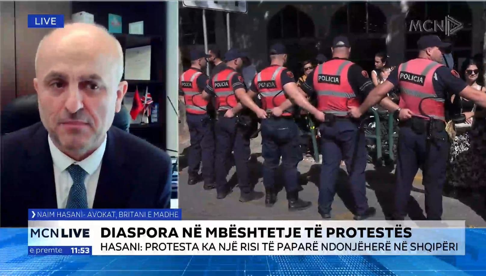 Diaspora në mbështetje të protestës, Hasani: Qytetarët do të rezistojnë deri në arritjen e qëllimeve (VIDEO)