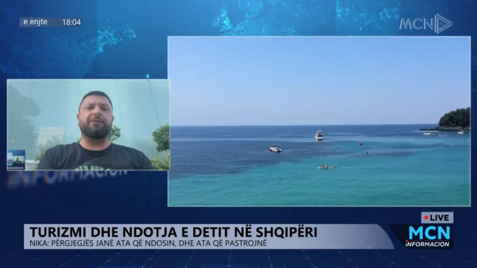 Cilësia e ujërave, Nika: Plazhet ku nuk rekomandohet të laheni  