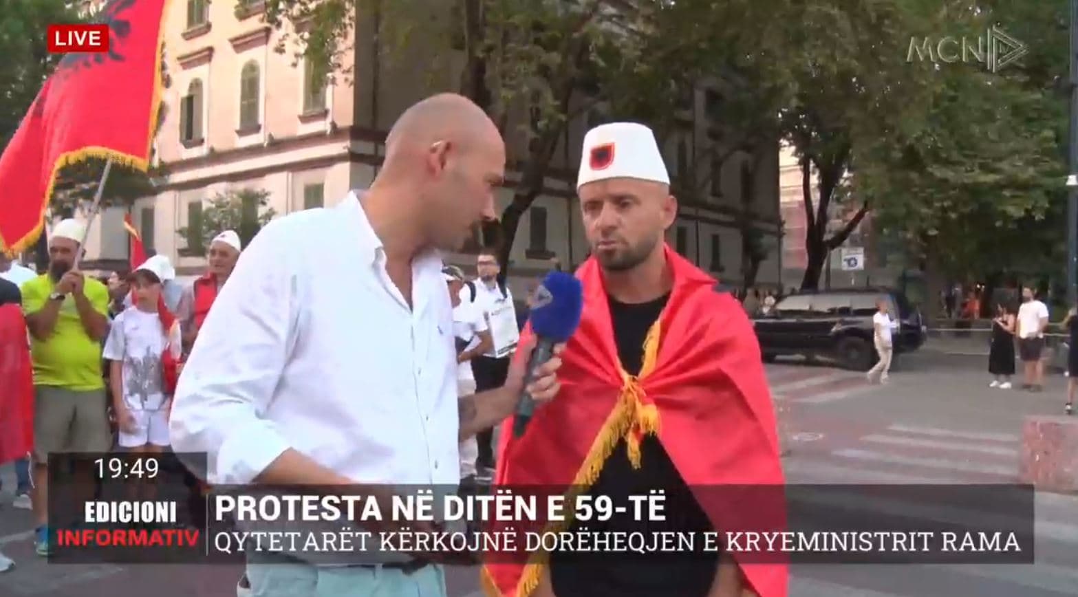 Protesta e 59-të/ Qytetari: Rama s’ka lidhje me ‘besën’, shokët e tij janë të gjithë në burg