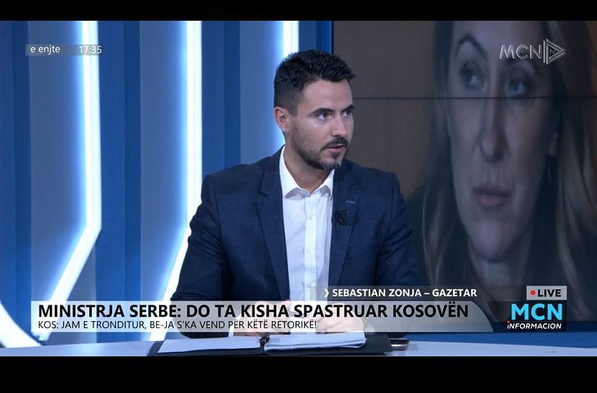     Deklarata e ministres serbe për spastrim etnik/ Zonja: Retorikë shoviniste, cenon parimin e sovranitetit, të trajtohet në nivelet më të larta diplomatike