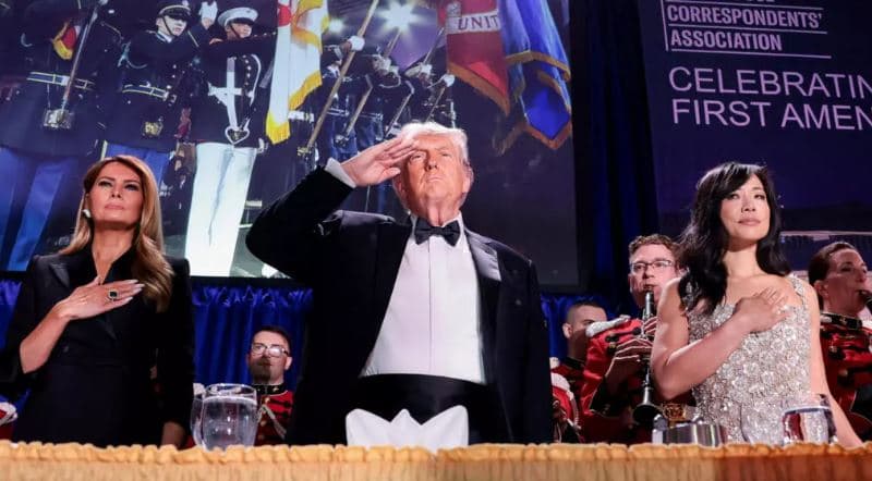 “Do kandidoj sërish për president”, Trump sulmon median në “Darkën e Korrespondentëve”