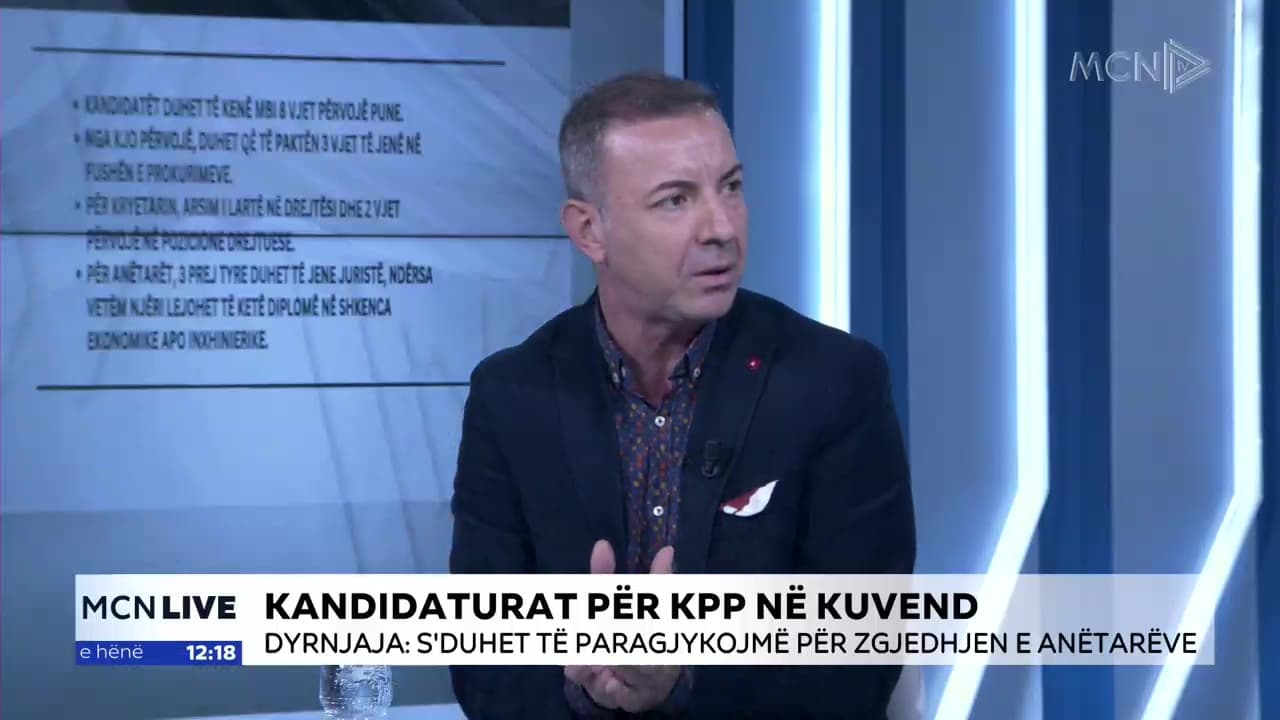 Dyrnjaja për garën e KPP-së: Nuk duhet paragjykuar i gjithë procesi. Opozita duhet të bëjë transparencë dhe të kërkojë llogaridhënie permanente