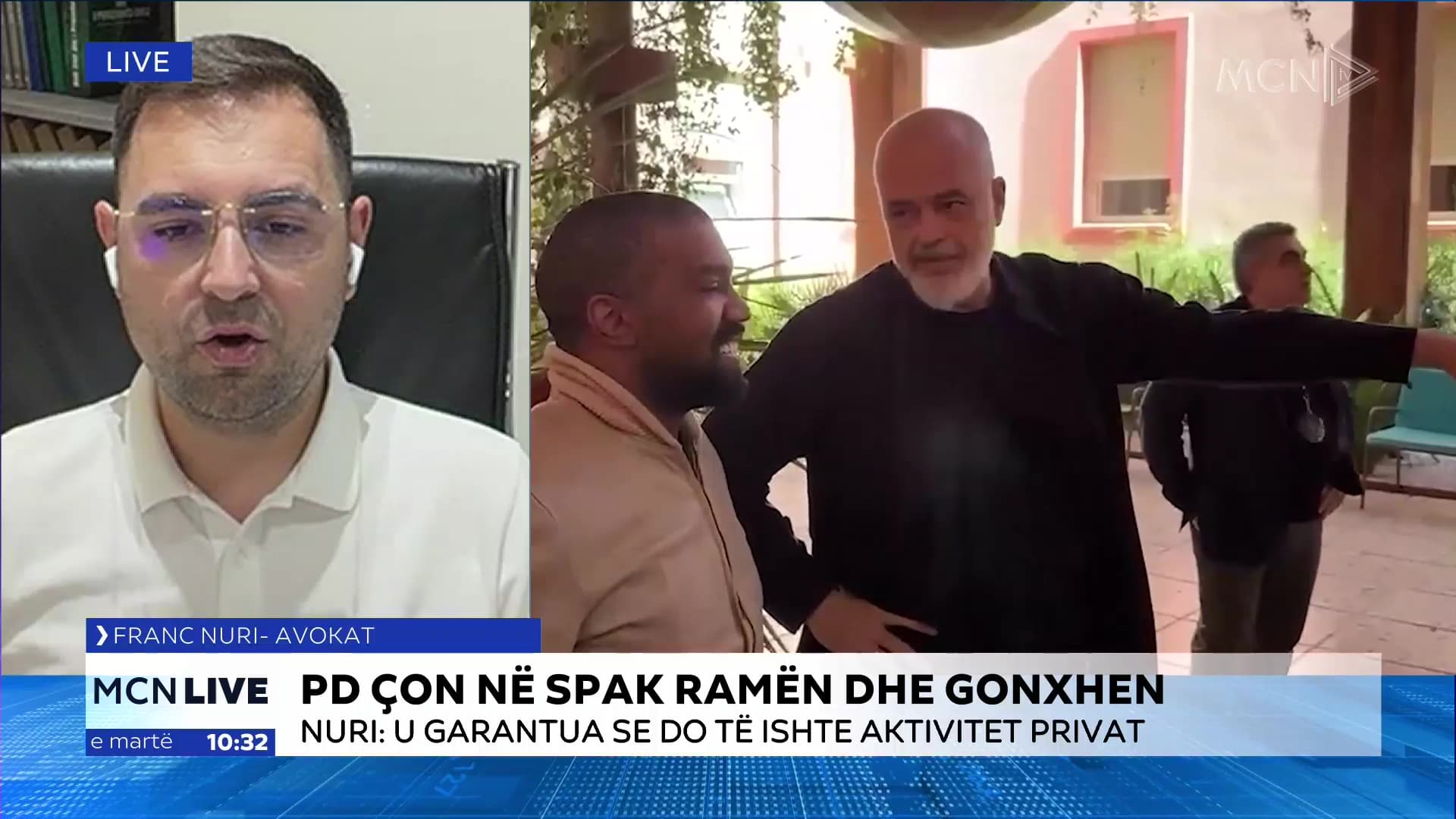 Kallëzimi për fondin 4.2 milionë € për koncertin e Ye/ Nuri: E pranuan se nuk kishte bazë ligjore dhe e kaluan me akt normativ (VIDEO)
