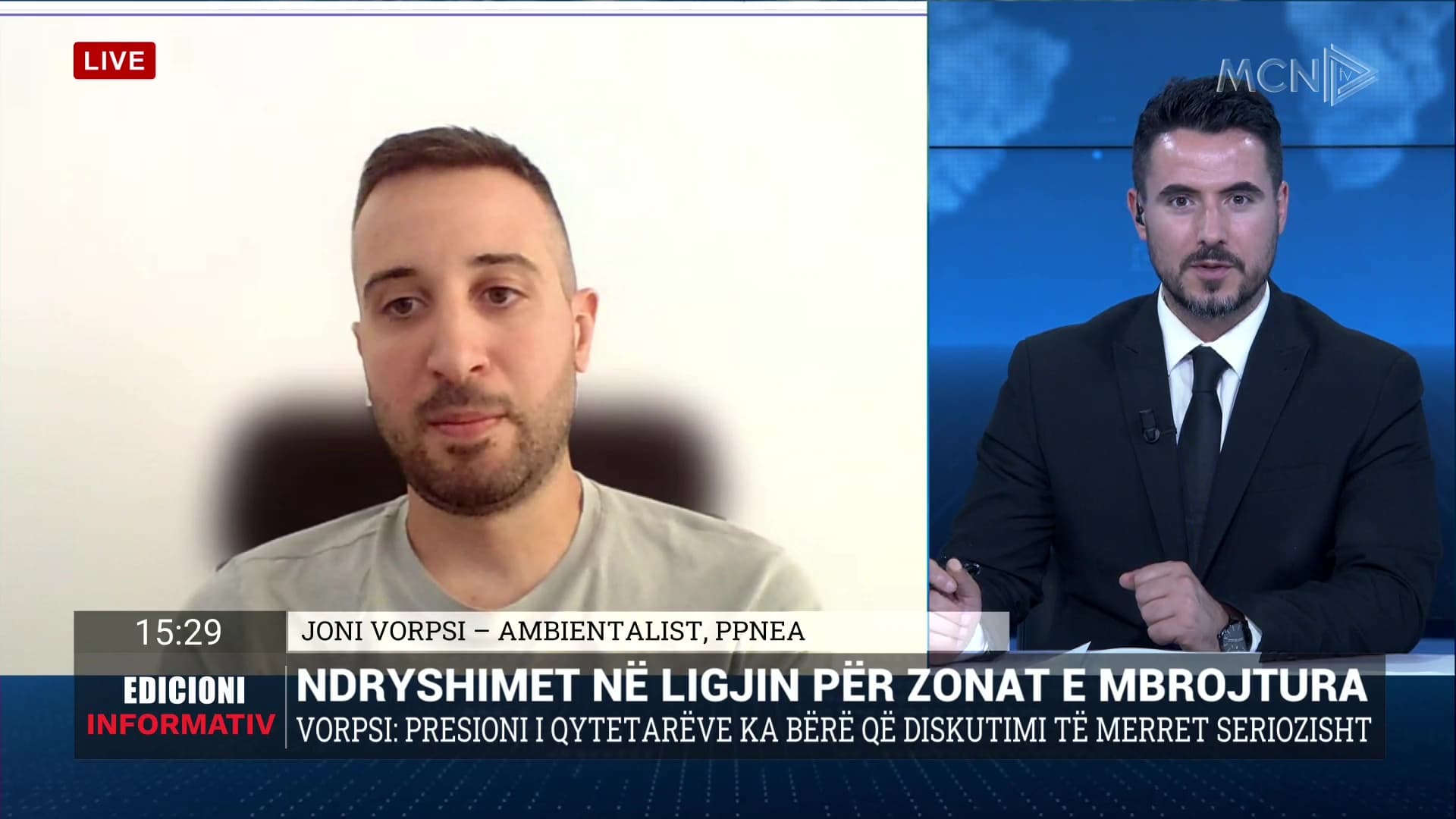   Ndryshimet në ligjin për zonat e mbrojtura/ Vorpsi: Nuk ka siguri, qeveria po shtyn ndërtimet edhe pse premton ndryshime ligjore