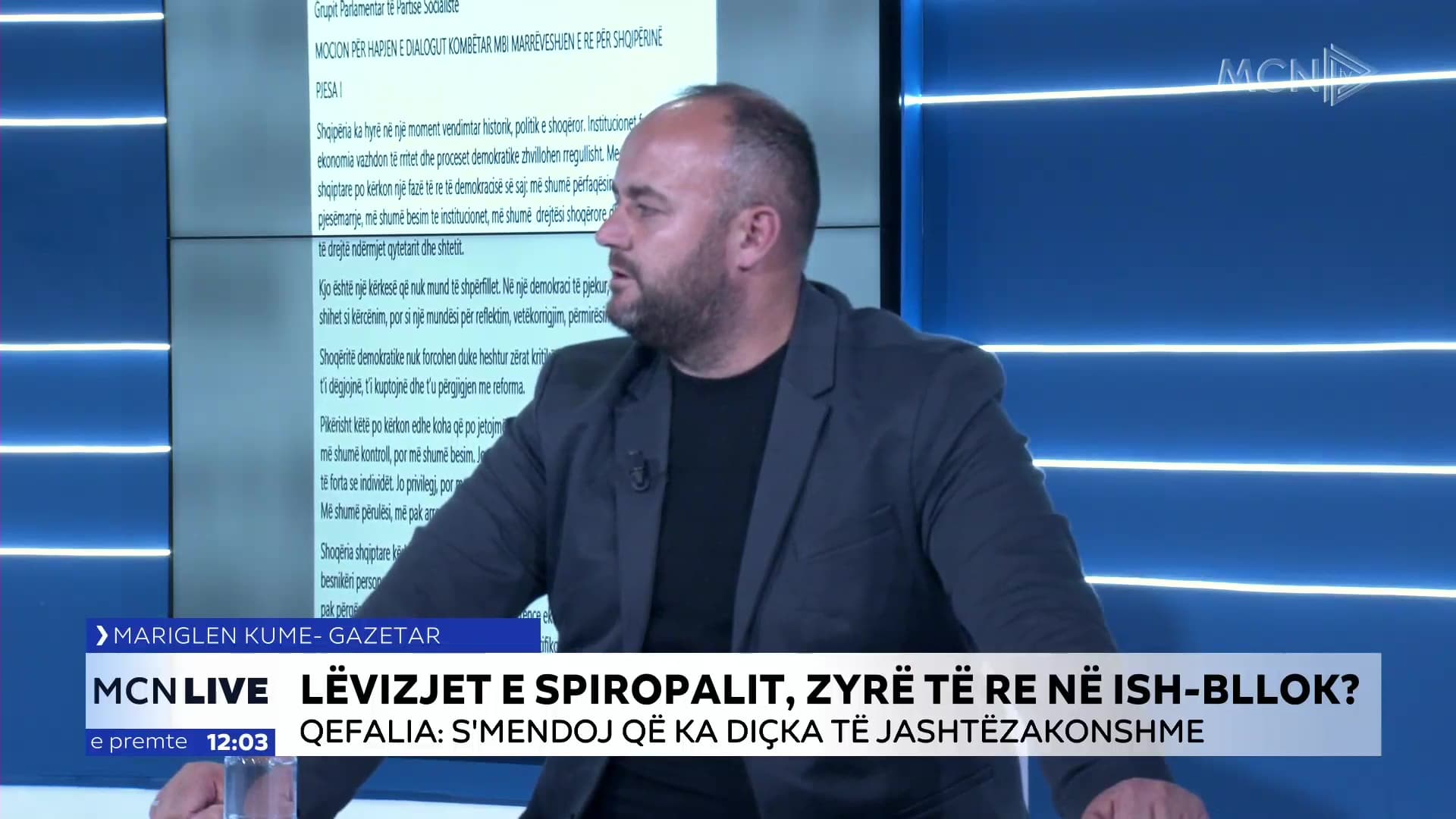 Spiropali, mocion për hapjen e PS-së/ Kume: Në draft nuk shoh sinqeritet, por vetëm mërzitje