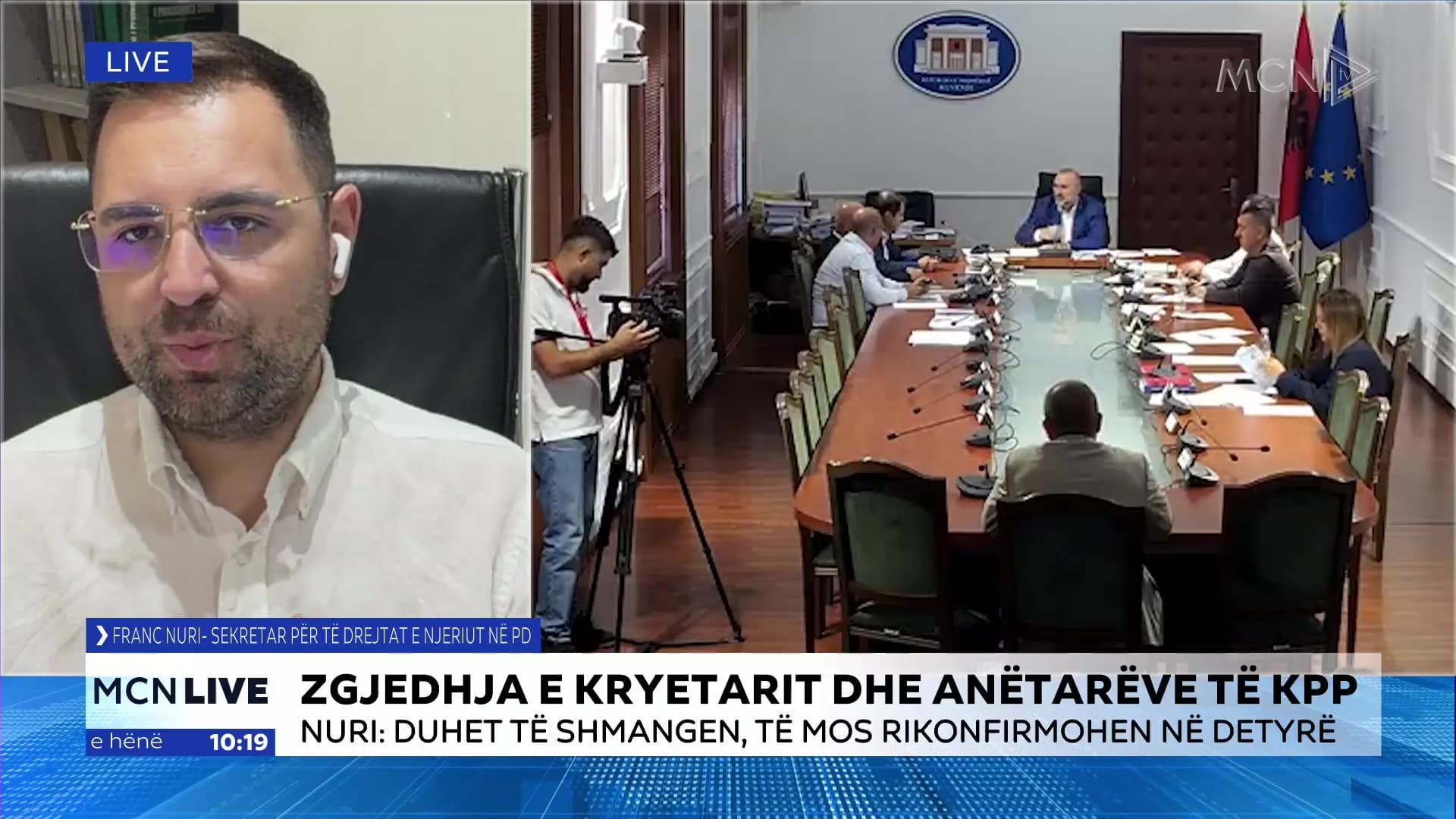 Zgjedhjet në KPP/ Nuri: Duhet transparencë, veting dhe filtrim për kandidatët (VIDEO)