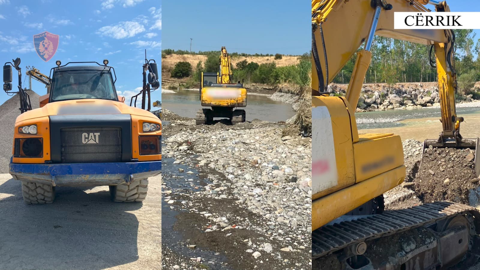 Gërryerja e shtratit të Devollit rrezikoi përmbytjen e tokave bujqësore, 3 të arrestuar
