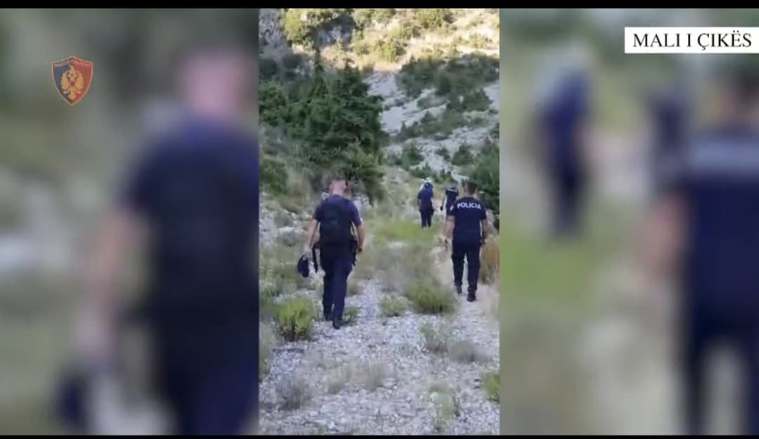 Tre turistë gjermanë bllokohen në Malin e Çikës, shpëtohen me helikopter nga Policia