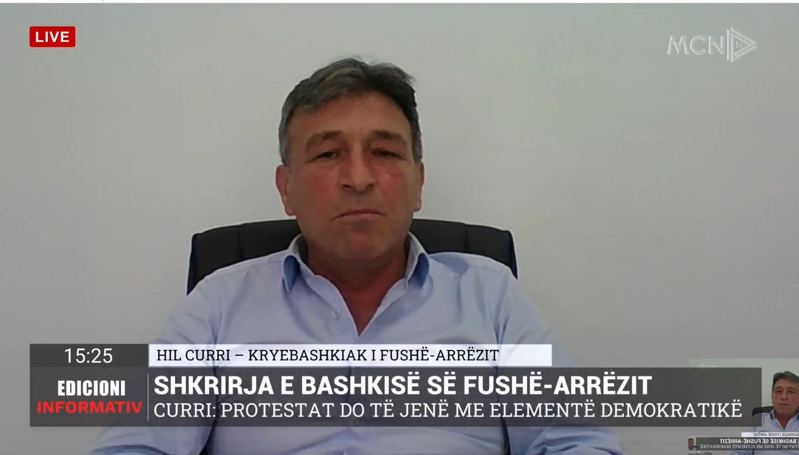 Shkrirja e bashkisë së Fushë-Arrëzit, Curri: Do ta kundërshtojmë me çdo mjet demokratik, protestat do të vazhdojnë deri në përshkallëzim (VIDEO)