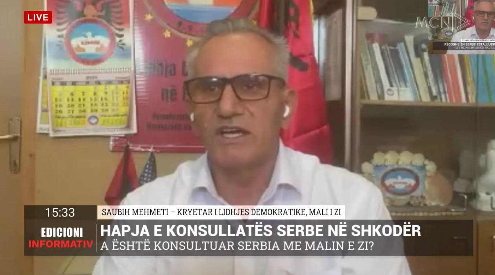 Mehmeti: Një konsullatë serbe në Shkodër e pajustifikueshme, ngre pikëpyetje për interesat strategjike të Serbisë (VIDEO)