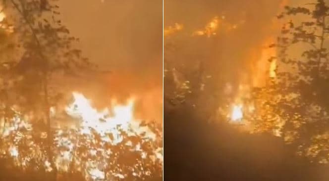 Gjirokastër/ Zjarri mes tre fshatrave shuhet pas 6-orësh, dyshohet për zjarrvënie të qëllimshme
