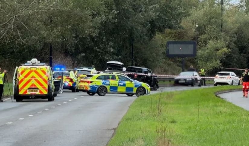 Makina përplaset me këmbësorët dhe dy automjete, 2 viktima dhe 4 të plagosur në Britani