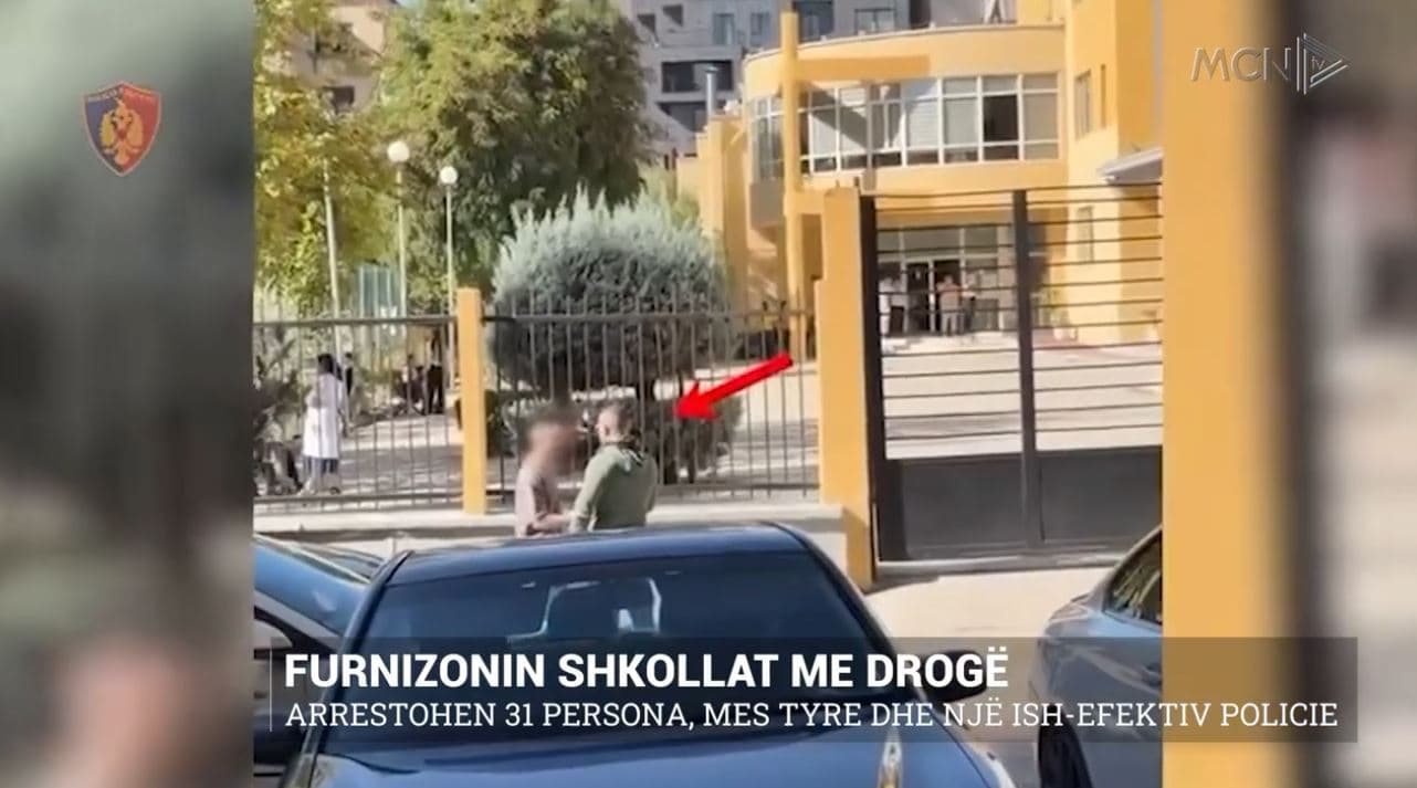 Furnizonin shkollat me drogë/ Arrestohen 31 persona, mes tyre dhe një ish-efektiv policie (VIDEO)