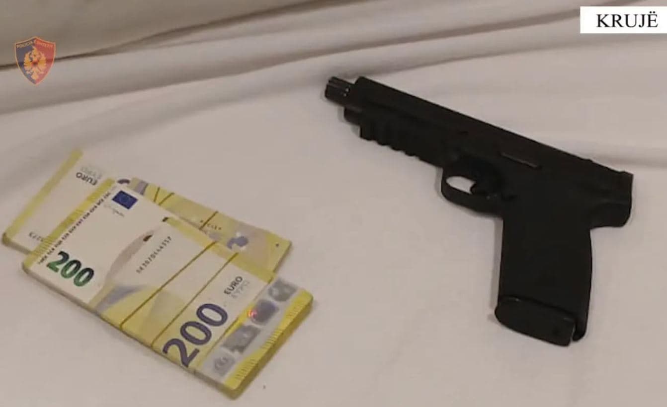Krujë/ Iu gjet armë zjarri, jelek antiplumb dhe 20 mijë euro në hotel, arrestohet pronari