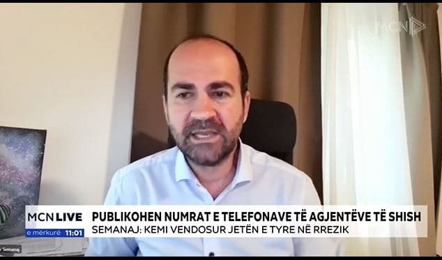 Publikohen numrat e agjentëve të SHISH, Semanaj: Po rrezikohet jo vetëm puna, por edhe jeta e tyre