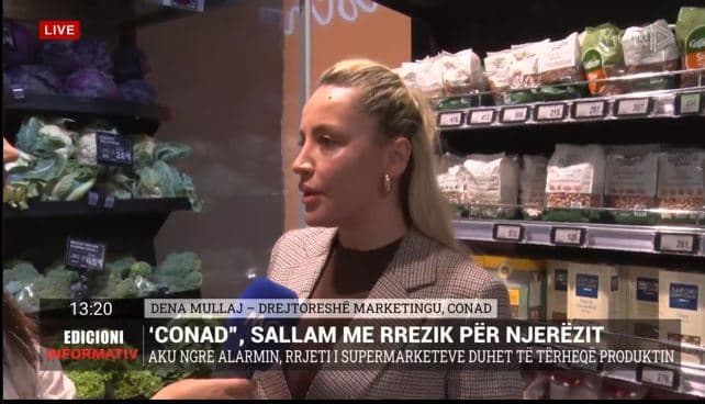 ‘Conad’, sallam me rrezik/ Mullai: Produkti u izolua menjëherë, u bllokua që në magazinë