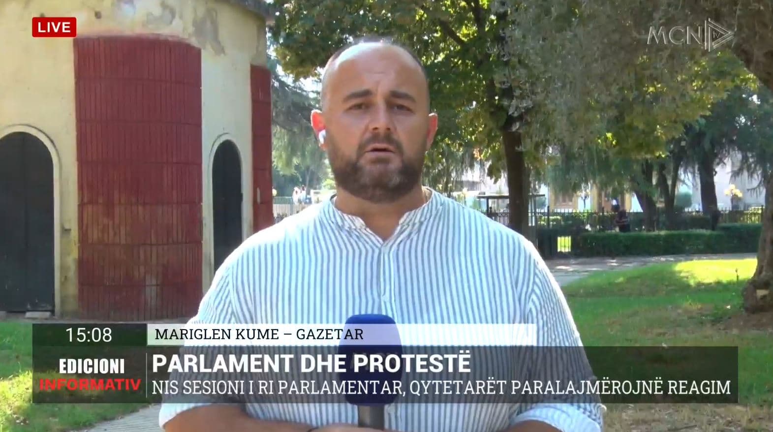 Nisja e sesionit të ri parlamentar, jashtë protestë