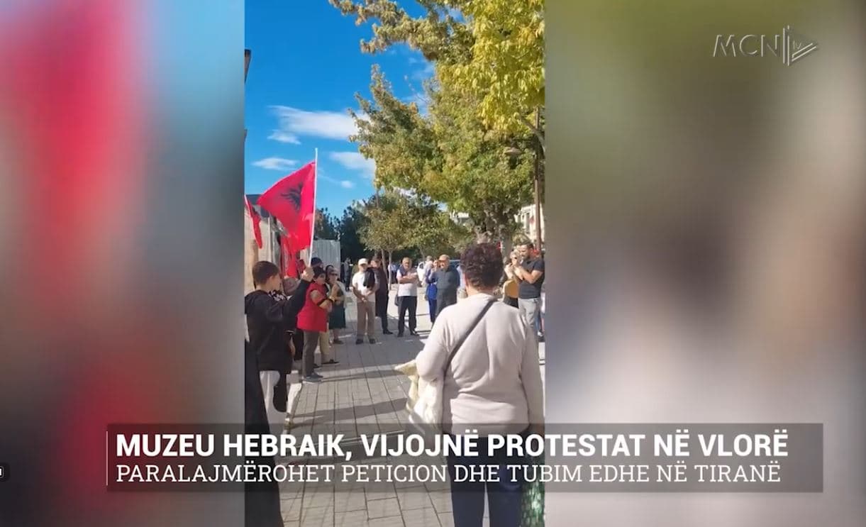 Muzeu hebraik, vijojnë protestat në Vlorë. Paralajmërohet peticion dhe tubim edhe në Tiranë