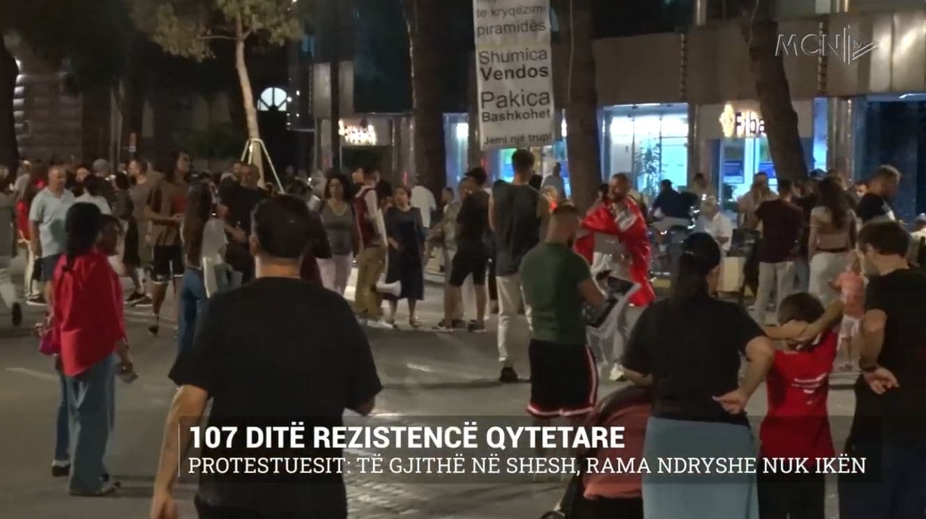 107 ditë rezistencë qytetare/ Protestuesit: Të gjithë në shesh, Rama ndryshe nuk ikën