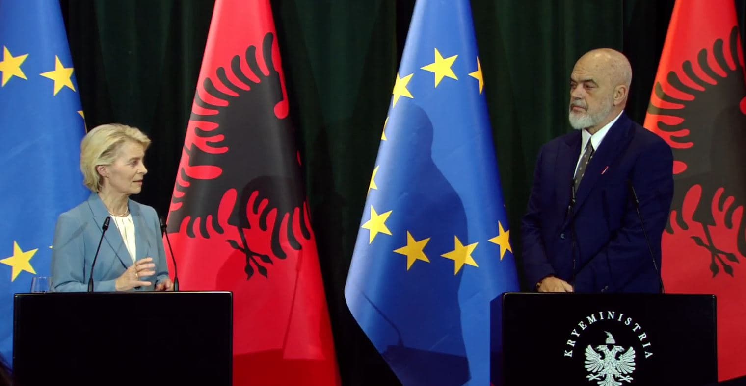 Rama: Mbyllim brenda vitit kapitujt e parë. Von der Leyen: Bëni reforma, por zbatojini ato 