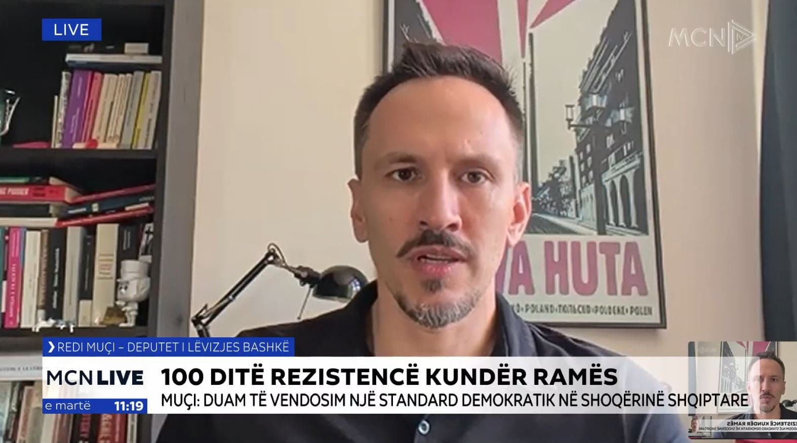 100 ditë/ Muçi: Pjesëmarrje e shtuar e protestuesve, opozita e PD qesharake krahasuar me qytetarët (VIDEO)