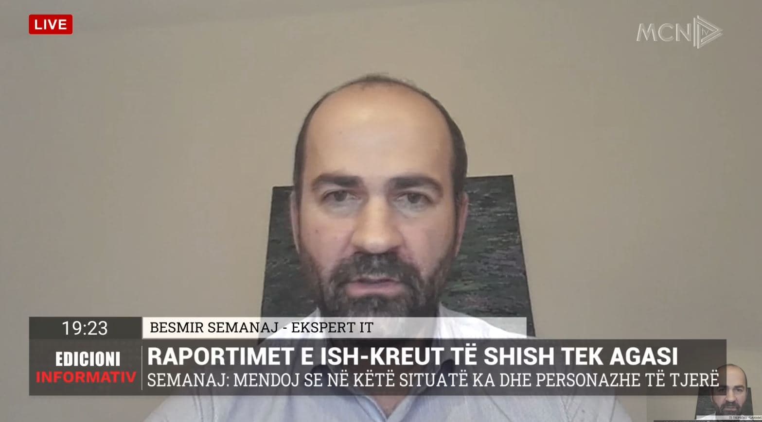 Raportimi i ish-kreut të SHISH tek Agasi/ Semanaj: Rënie totale e sigurisë kombëtare. Do dalin personazhe të tjerë (VIDEO)