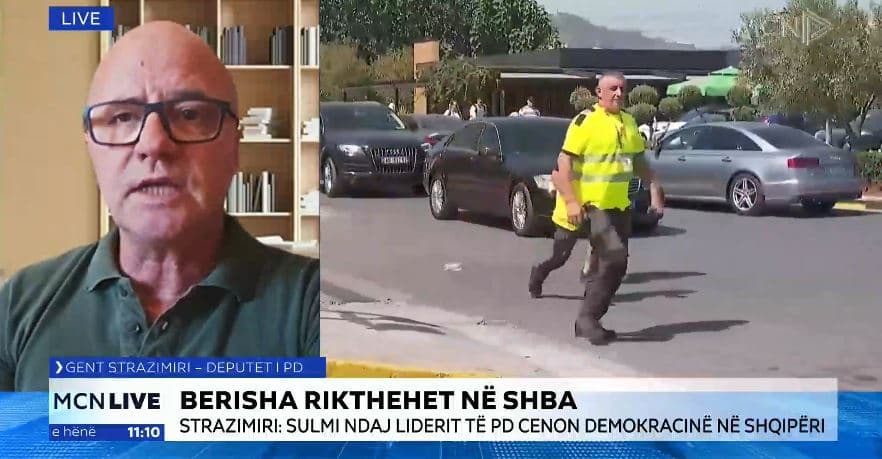 Berisha në USA, Strazimiri: Është ftesë e IDU, jo "recetë farmacie" as "rekomandim mjeku"..