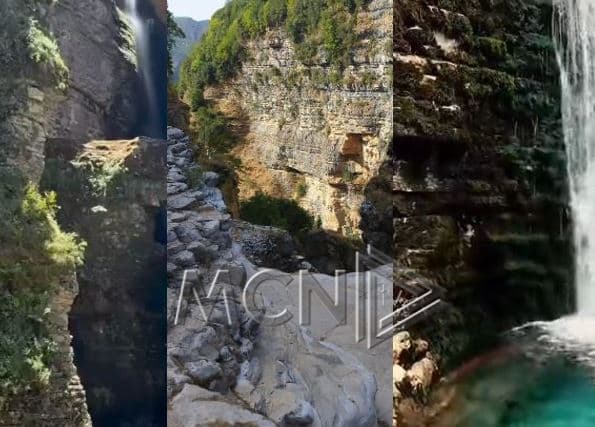 Tepelenë/ Thahet Ujëvara e Peshturës, monumenti i natyrës 400 metra i lartë lihet në harresë