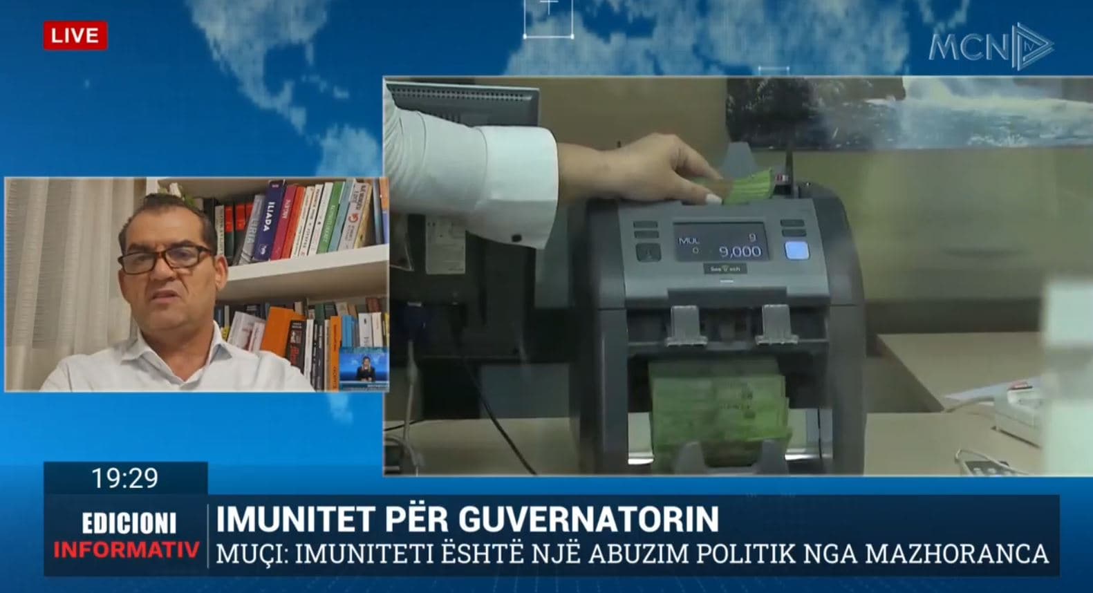 Imuniteti për guvernatorin e BSH/ Muçi: Mazhoranca në panik, e gatshme t'i ofrojë imunitet kujtdo që i vihet në shërbim të saj (VIDEO)